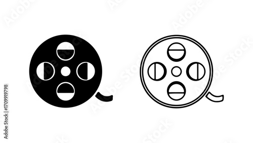 Film Reels A Classic Symbol of Cinema and Storytelling.