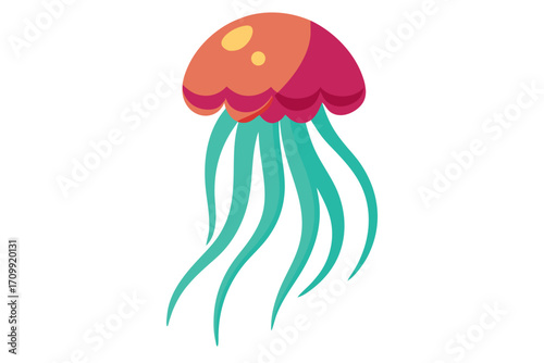 vector illustration of an abstract flower