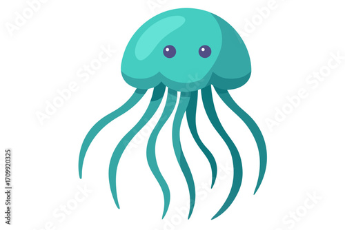 cartoon octopus vector illustration