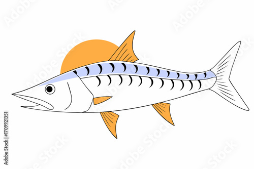 fish on a plate