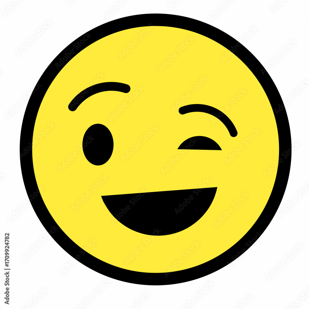 Fototapeta premium smiley face emoticon