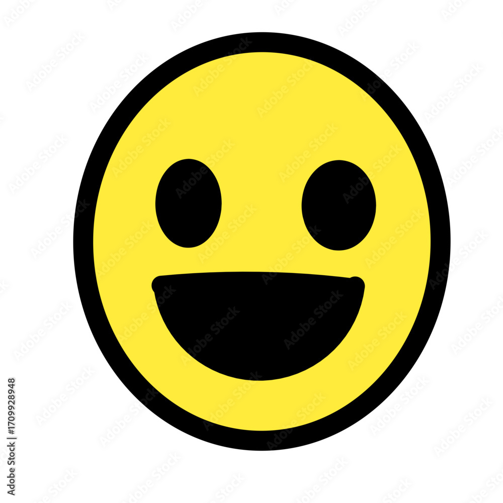 Fototapeta premium happy smiley face