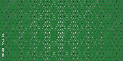seamless geometric cubical 3D graphic design pattern. Dark Minimalist 3D Lit Transparent Cubes Grid Pattern. Cube seamless background. Vector illustration. Vector seamless geometric hexagon pattern.