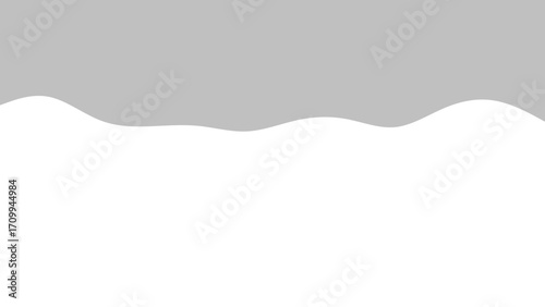 Abstract wavy gray and white background. Minimalist design for modern presentations, web banners, or graphic design projects, conveying fluidity and simplicity.