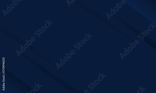 Dark Navy Layered Gradient Abstract Background Vector