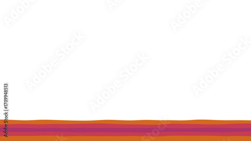 Minimalist graphic background featuring warm, vibrant horizontal stripes and ample white space, perfect for modern design, branding, or creative projects.