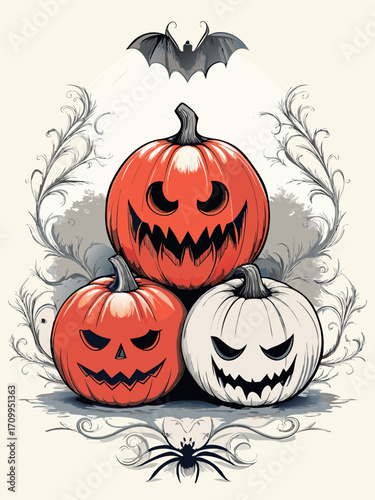 Lanotte di Halloween con streghe e fantasmi 0026