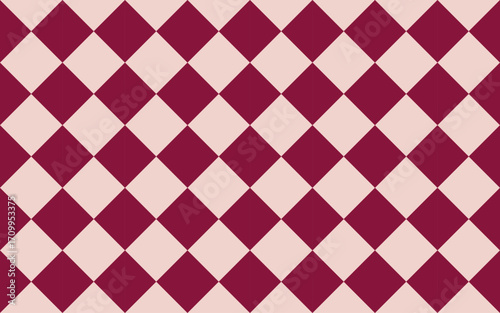 Geometric Harlequin Diamonds Seamless Pattern – Modern Abstract Diamond Shape Retro Geometric Repeating Background