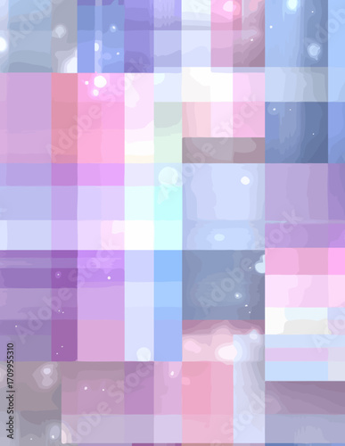 Motif géométrique sans couture, style vectoriel, tons pastel doux