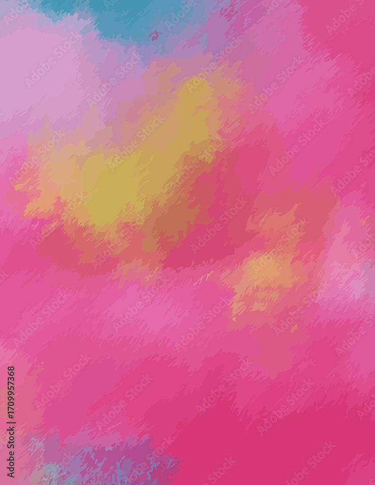 Obraz premium Abstrait vectoriel vibrant, rose et or