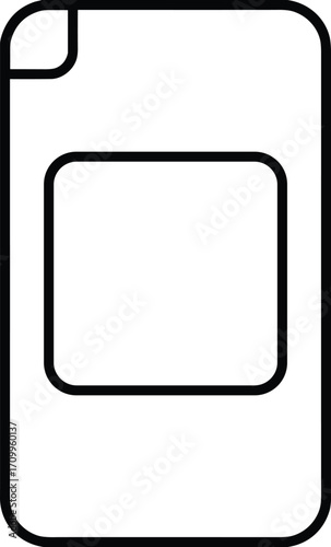 AI File Icon Vector – Adobe Illustrator File Format Symbol for Graphic Design
