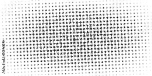 star Black halftone pattern on white background. Linear halftone background. Vector illustration isolated on white background. vector