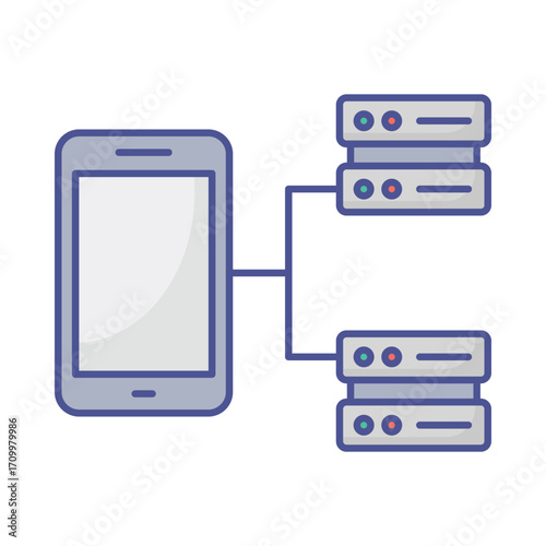 File storage Vector Icon which can easily modify or edit
