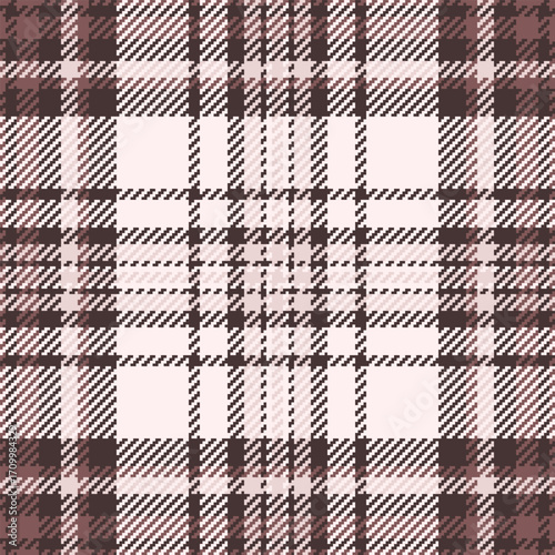 Internet texture seamless check, proud pattern tartan background. France plaid fabric vector textile in neutral and sea shell colors.