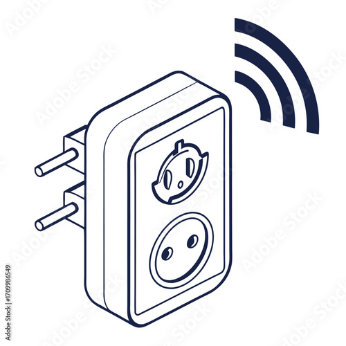 A modern web icon set for wireless technology, including communication and sound symbols