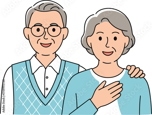 Elderly couple sharing a tender moment showing love and companionship, embodying lasting relationships.