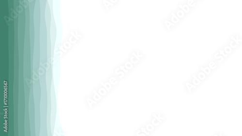 Clean abstract background featuring vertical wavy lines in a soothing green gradient fading to white, perfect for web, branding, or presentations.