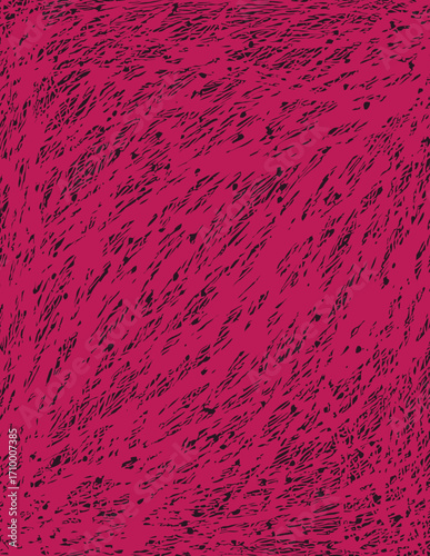 Composition abstraite vectorielle dense, texture graphique rose foncé