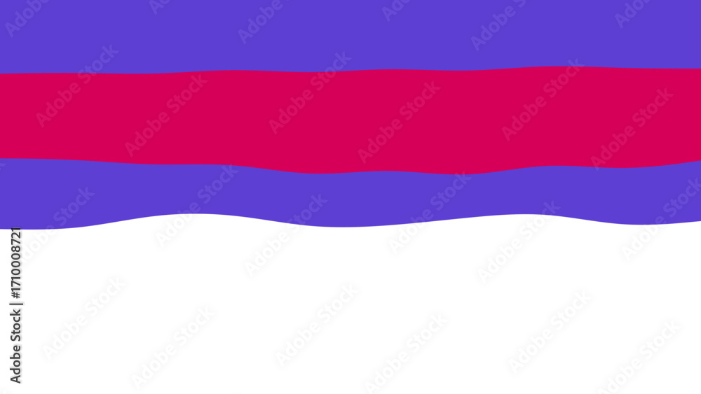 Naklejka premium Abstract wavy stripes in vibrant purple, magenta, and white create a dynamic, modern background, ideal for digital design, presentations, and creative projects.