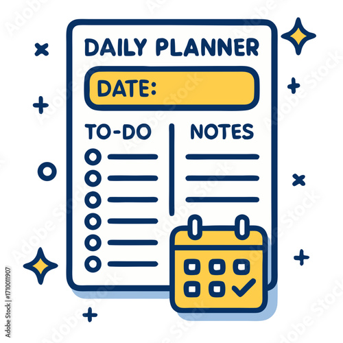 Daily Productivity Tool Task Planner for Effective Time Management and Goal Achievement