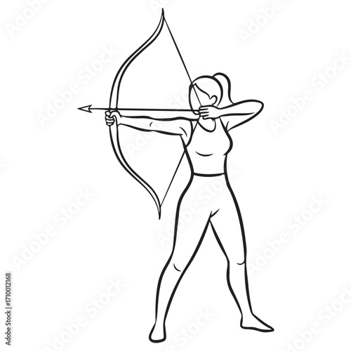 Archer Bowman Traditional Archery Medieval Sport Historical Reenactment Target Practice
