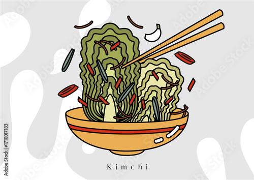 Kimchi korean national food