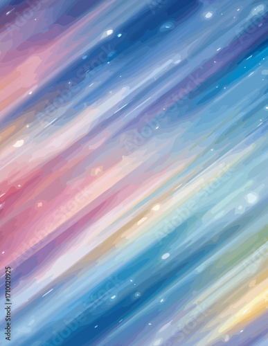Abstração Vetorial Vibrante: Padrão Diagonal de Cores Pastel