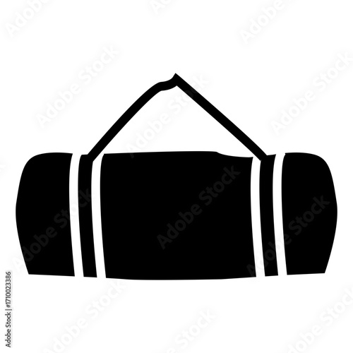 vector illustration of an sport bag 