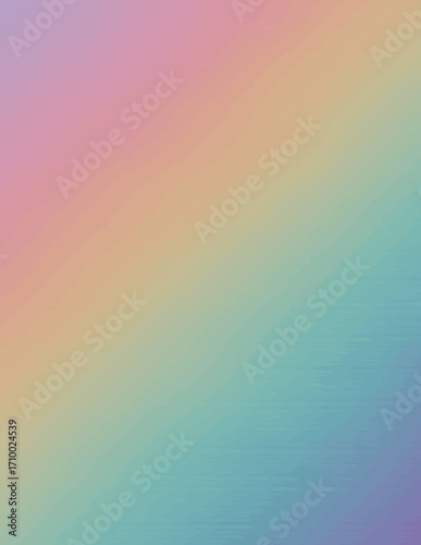 Moldura vetorial pastel suave em degradê