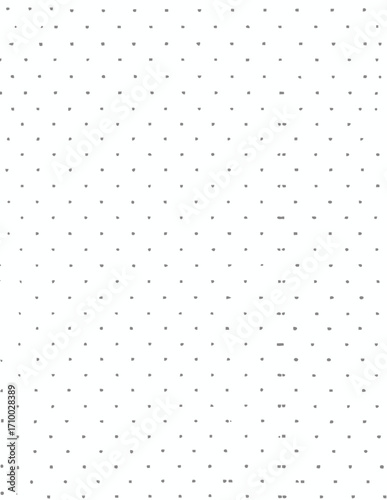 Padrão vetorial abstrato de pontos cinza sobre fundo branco