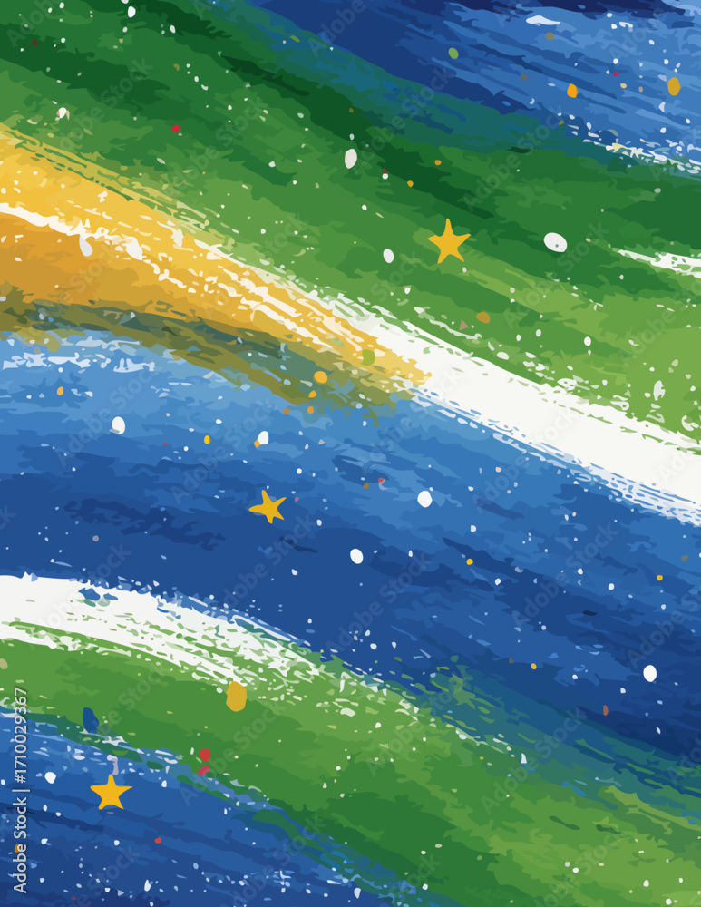 Padrão vetorial abstrato sem emendas: listras coloridas vibrantes