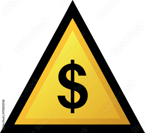 Dollar money symbol, business USA cash icon, save currency bank sign vector illustration.