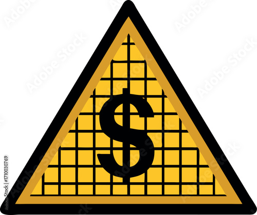 Dollar money symbol, business USA cash icon, save currency bank sign vector illustration.