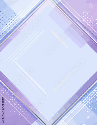 Abstração Geométrica em Tons Pastel