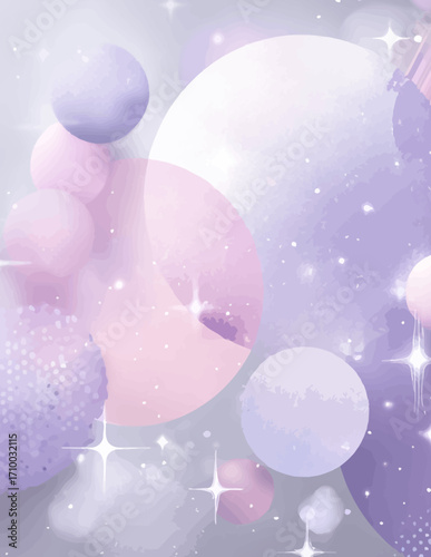 Fundo abstrato suave em tons pastel com brilho
