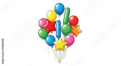 Hot air balloon adventure travel and tourism concept vector illustration for travel agency and vacation 100