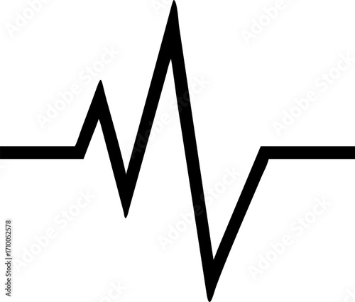 Heartbeat Pulse vector illustration 