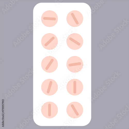 Pills – Medicine, Healthcare, and Pharmacy Vector Illustration