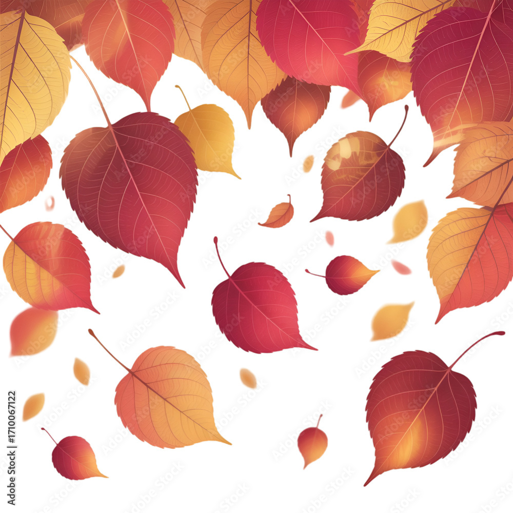 Obraz premium autumn leaves background