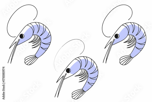 vector illustration of a cartoon fish