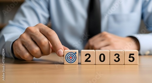 Achieve goals by year twenty thirty five with business strategy and financial planning for success