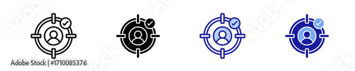 Headhunter  Icon Set Multiple Style Collection