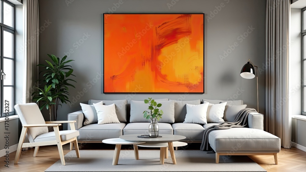 Fototapeta premium modern living room