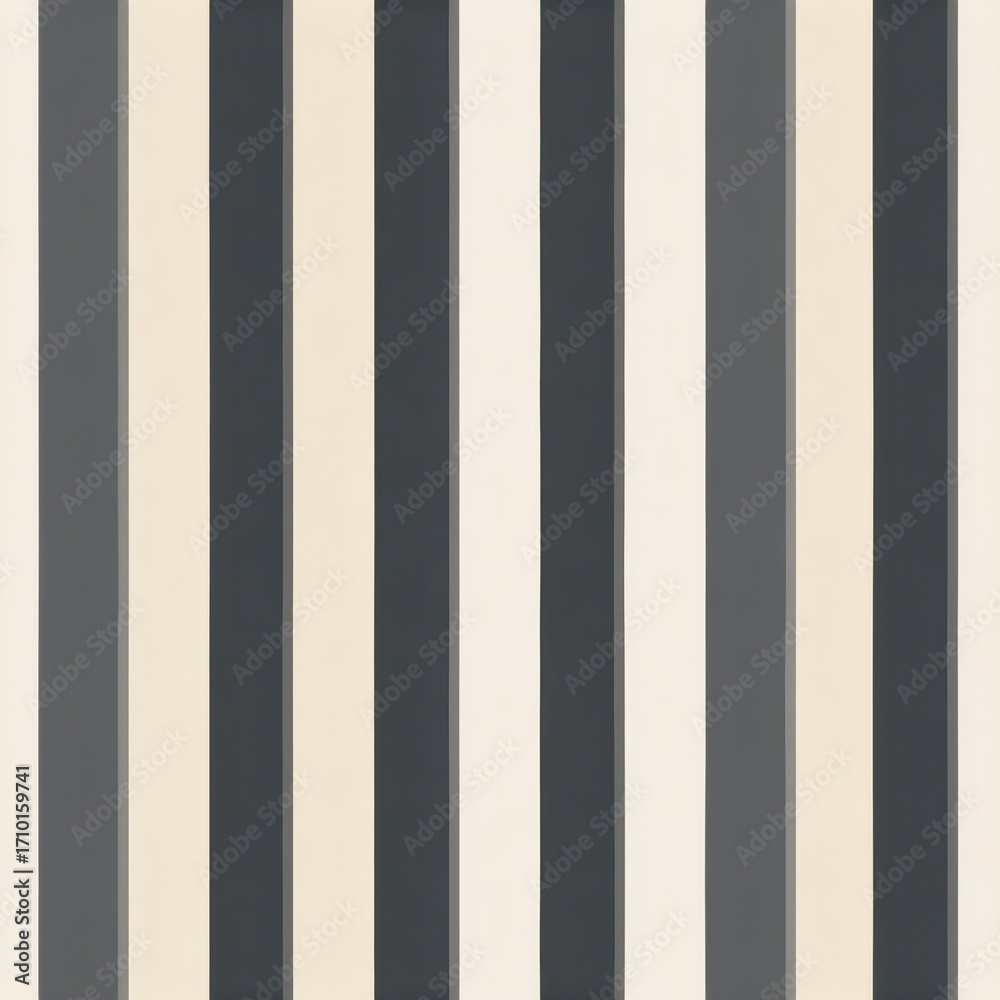Fototapeta premium Modern Monochrome Vertical Striped Pattern Geometric Abstract Design.
