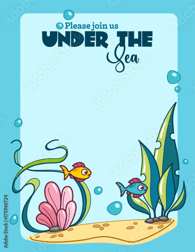 Underwater Party Invitation