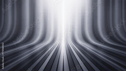Abstract Swirling Lines A Digital Illustration of Dynamic Curves and Light