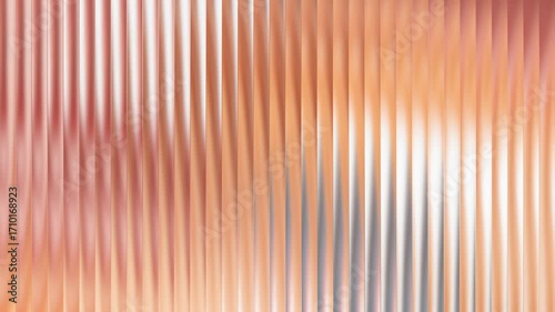 Abstract background with vertical lines and blurred effect in orange and white colors