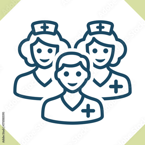 Medical Team Icon