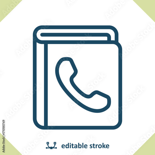 Phone Book Icon