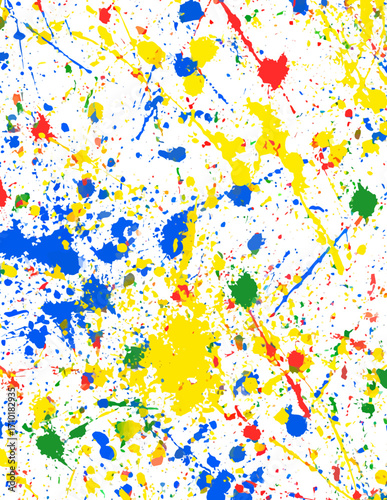 Abstraktes Farbspritzermuster, Vektor-Stil